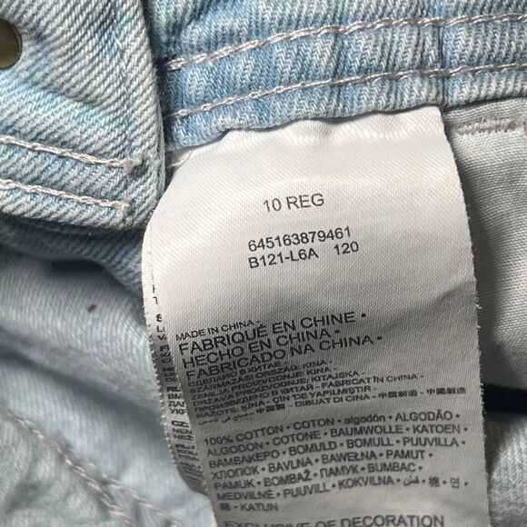 Levi's kids shortalls size10 colorful suspenders - Picture 5 of 5